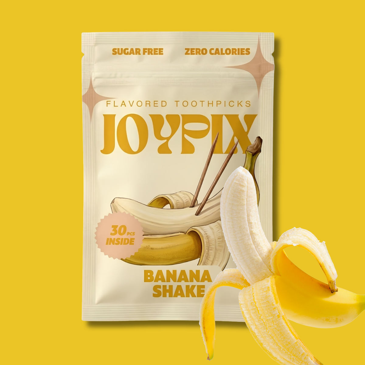 JOYPIX Flavored Toothpicks Banana Cream 🍌🍦