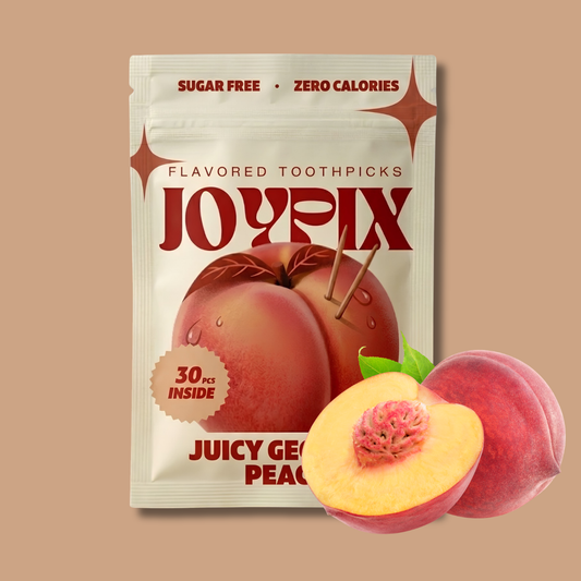 JOYPIX Flavored Toothpicks Juicy Georgia Peach 🍑