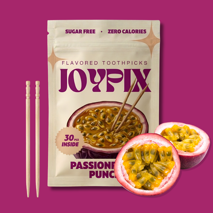JOYPIX Flavored Toothpicks Passionfruit Punch 🌴