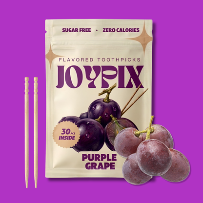 JOYPIX Flavored Toothpicks Purple Grape 🍇✨
