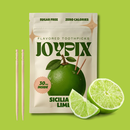 JOYPIX Flavored Toothpicks Sicilian Lime 🍋🌱