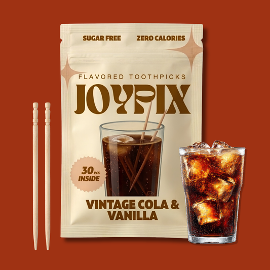 JOYPIX Flavored Toothpicks Vintage Cola & Vanilla 🥤🍦